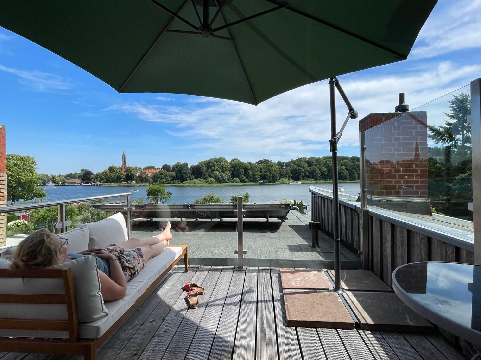 Ferienhaus Seekutter Mit Eigenem Seezugang Malchow  Extérieur photo