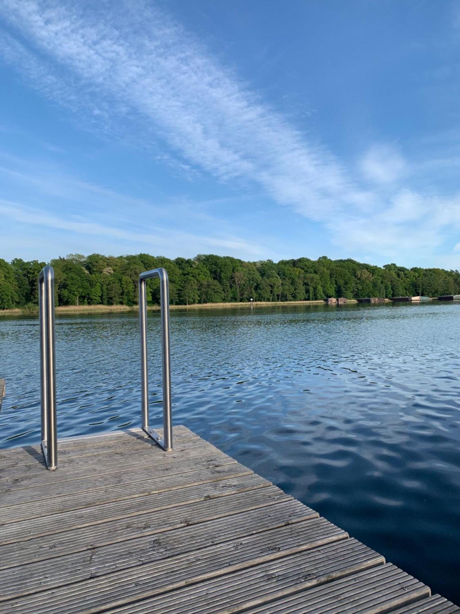Ferienhaus Seekutter Mit Eigenem Seezugang Malchow  Extérieur photo