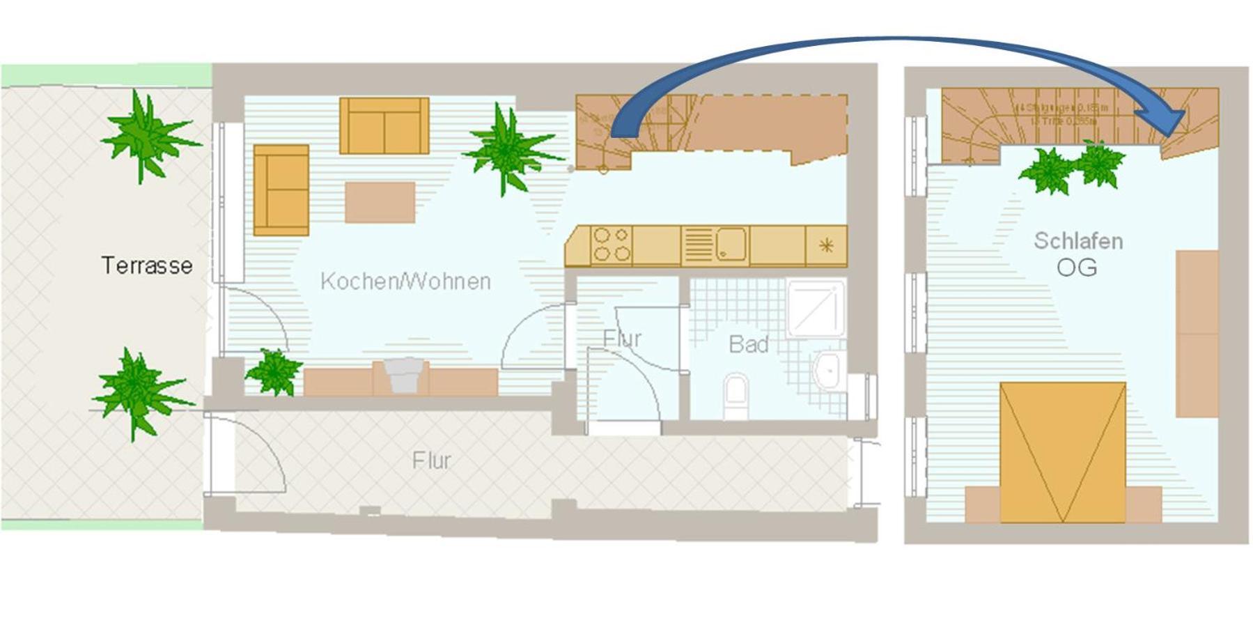 Ferienhaus Seekutter Mit Eigenem Seezugang Malchow  Chambre photo