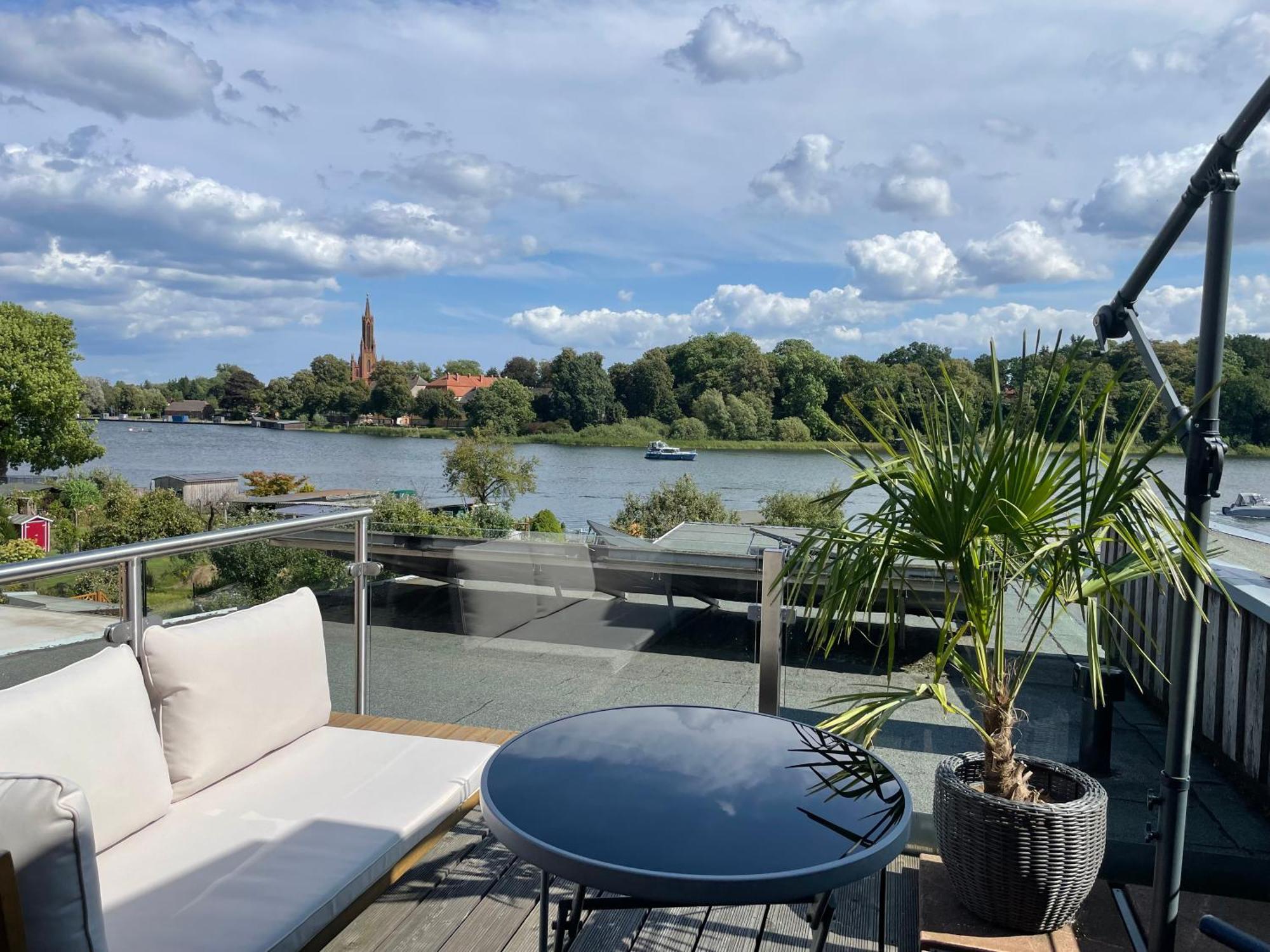 Ferienhaus Seekutter Mit Eigenem Seezugang Malchow  Extérieur photo